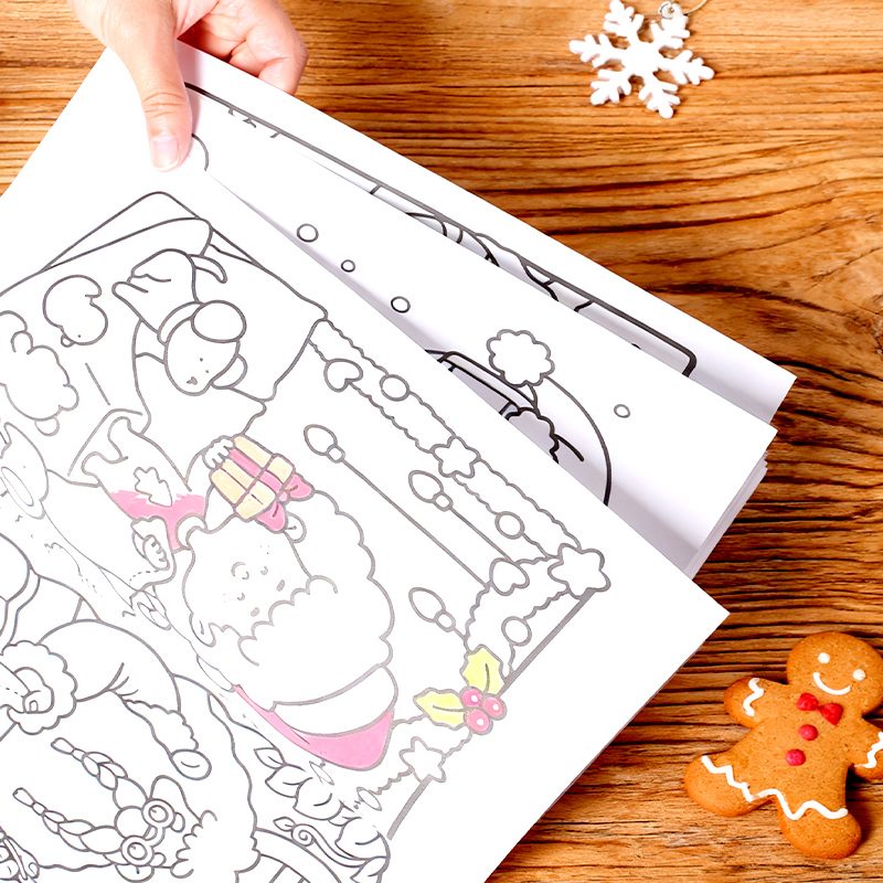 Christmas Kids Coloring Book