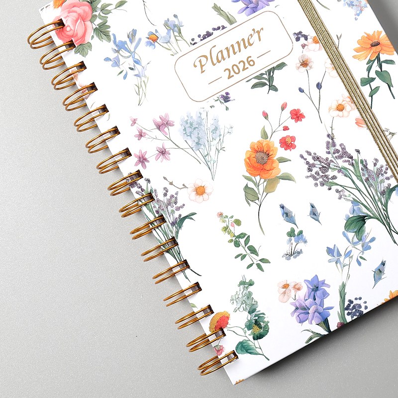 Minimalist Annual Planner Notebook