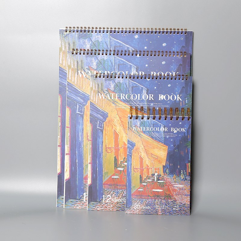 Van Gogh Starry Night ပုံကြမ်းစာအုပ်